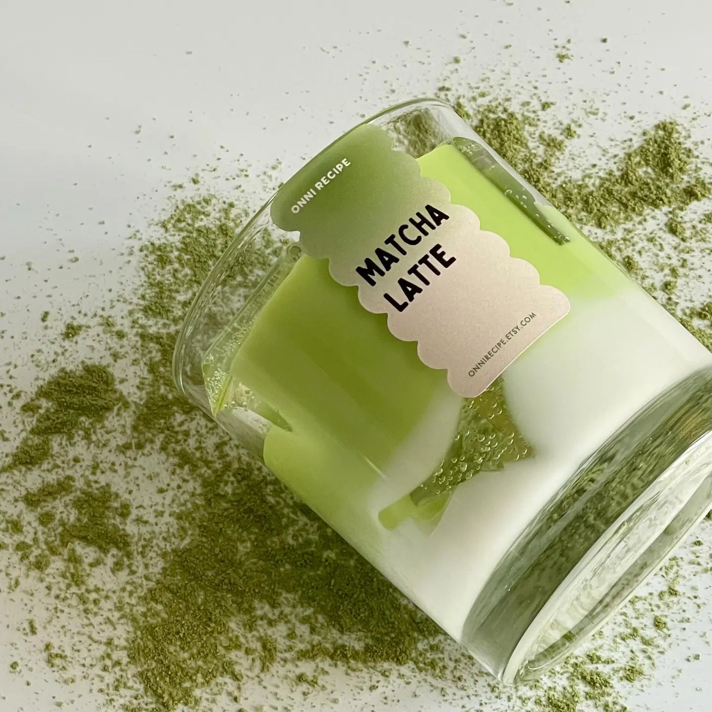 Свещ Matcha Latte