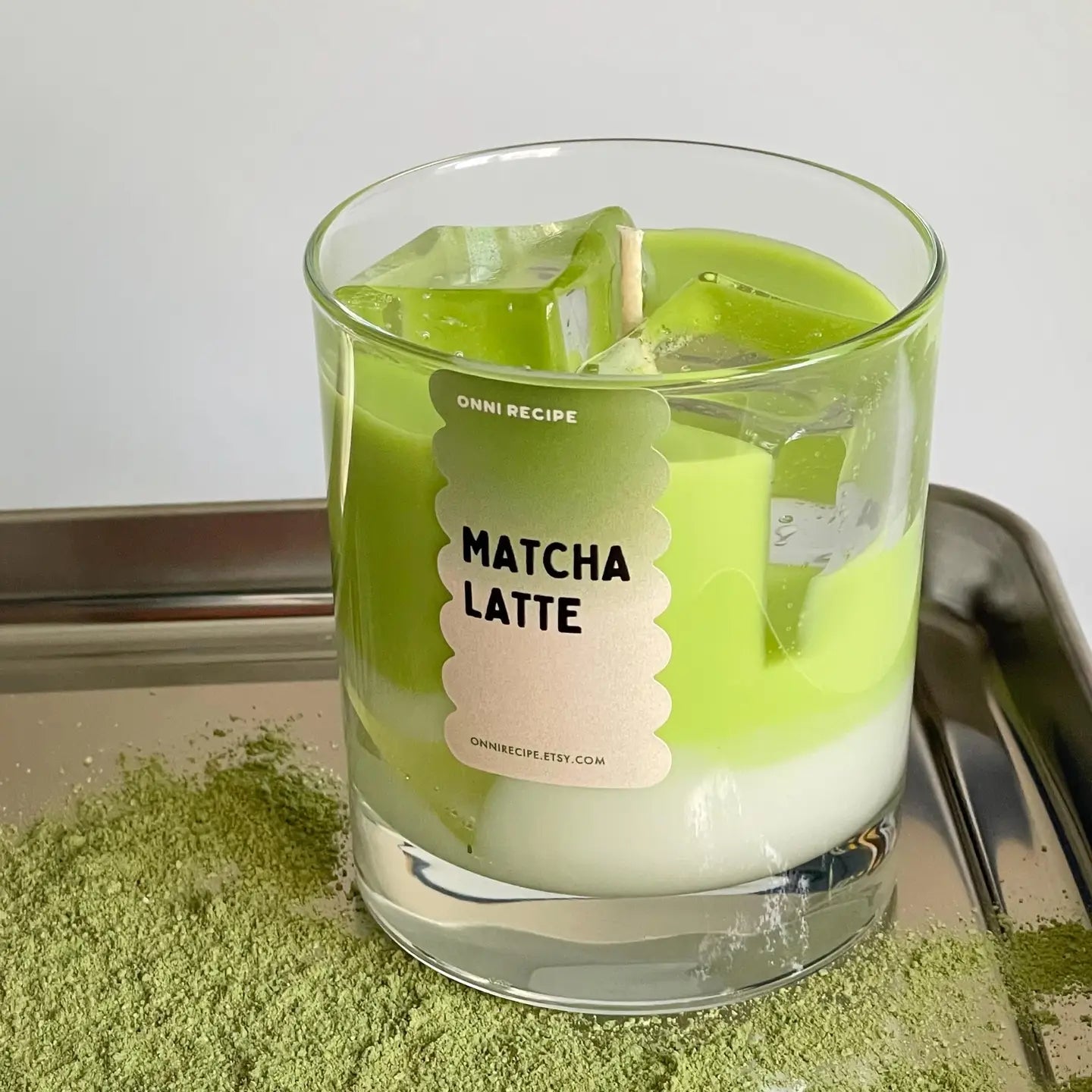 Свещ Matcha Latte