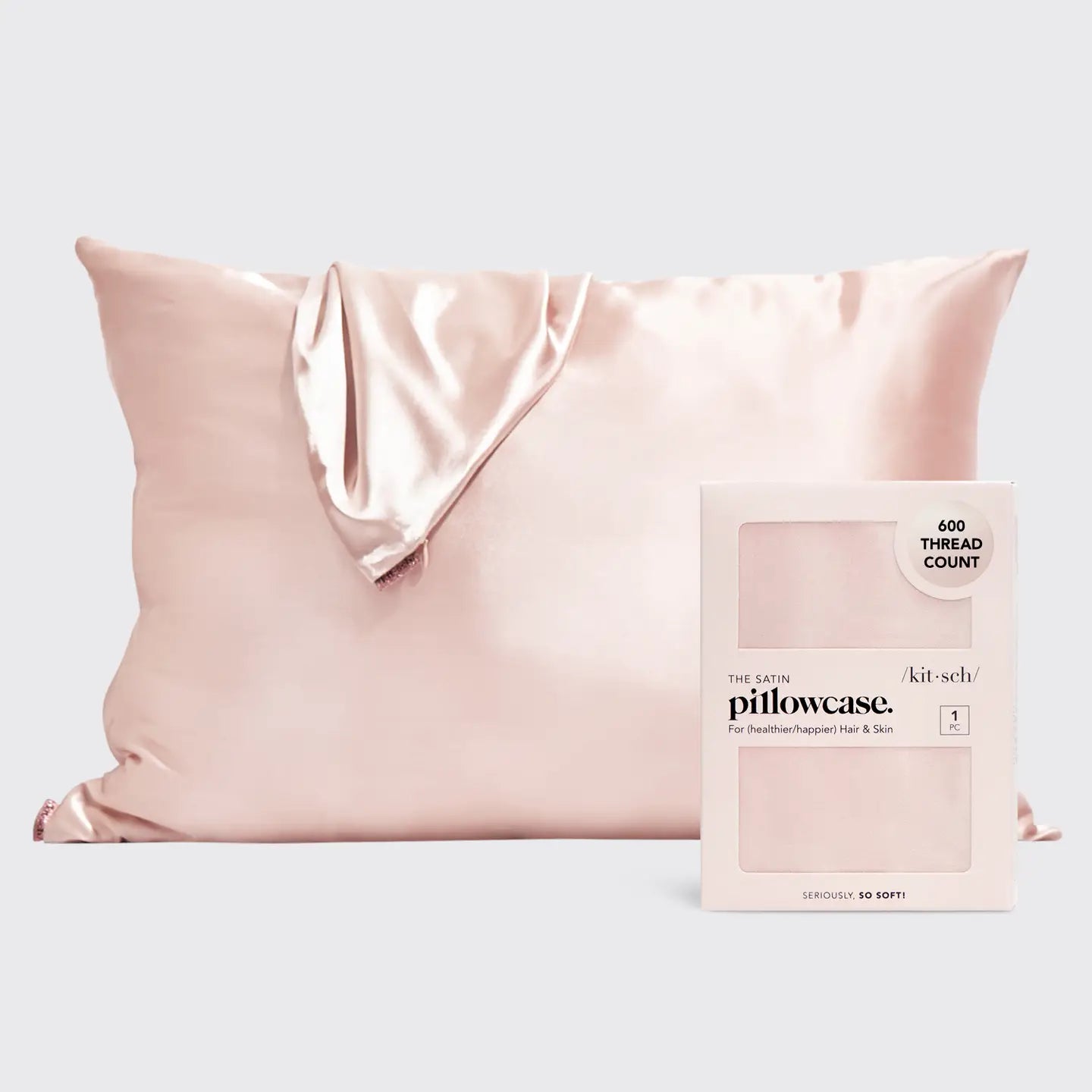 Сатенена калъфка за възглавница Blush