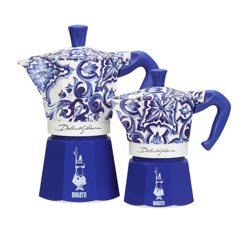 Bialetti x Dolce&Gabbana Blue Mediterranean – Кафеварка Moka Express за 3 чаши