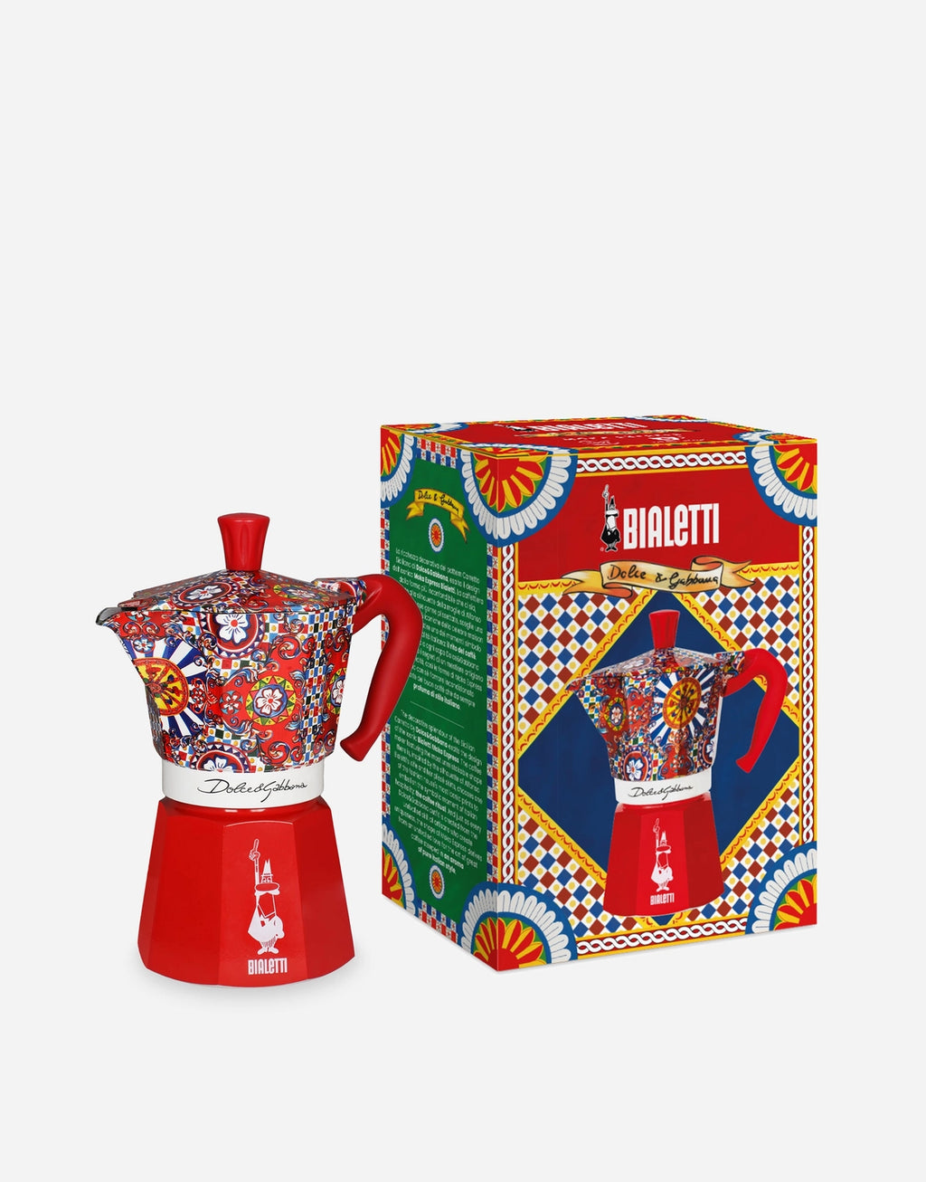 Bialetti x Dolce&Gabbana Sicilian Cart – Кафеварка Moka Express за 6 чаши